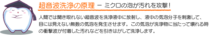 超音波洗浄の原理